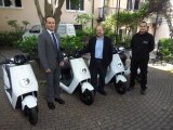 New electric motorcycle fleet